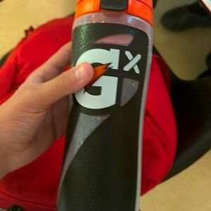 Gatorade bottle black and white